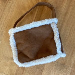 Suede purse